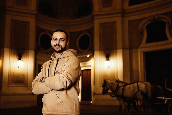 1.5 Hour Cinematic Style Portrait Photoshoot and Tour in Vienna - Hofburg Palace: staged portraits, lifestyle frames, and carriage charm