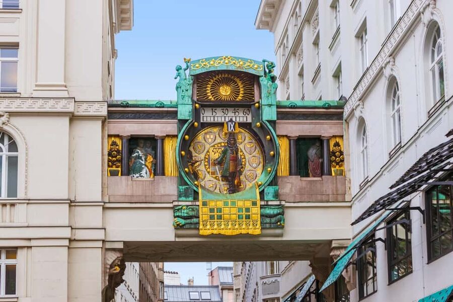 Discover 10 Things To Do in Vienna - Ultimate Walking Tour - Ankeruhr Clock and the Old Town Walk: Seeing Motion in Plain Sight