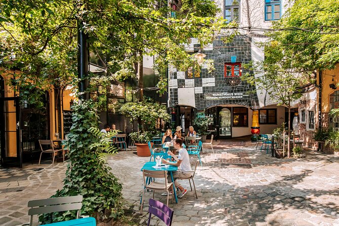 Entrance tickets for the KunstHausWien. Museum Hundertwasser - His environmental philosophy: living roofs and trees on facades