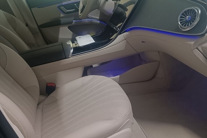 Exclusive green transfer - Electric Mercedes Cars, Luggage Help, and What Fits Comfortably