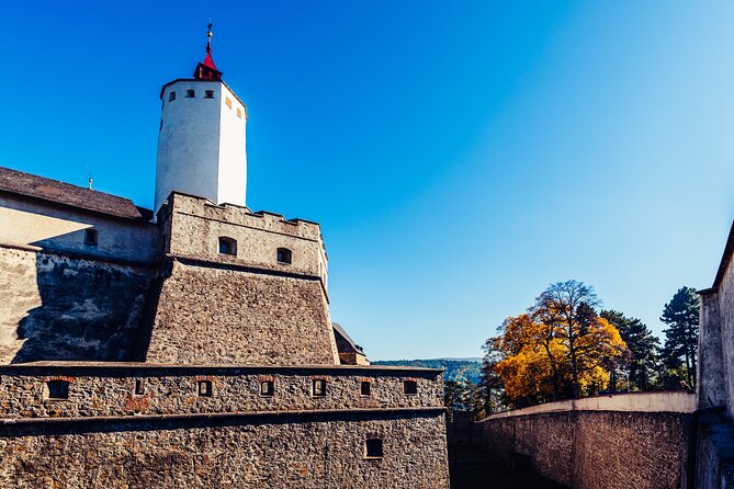 Forchtenstein Castle Entrance Ticket - First moments inside: the inner courtyard and secco murals