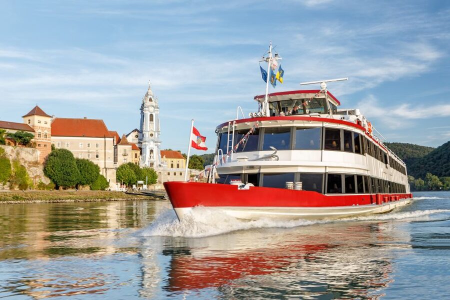 From Krems: Wachau Valley River Cruise on the Danube - Boarding DDSG Blue Danube in Krems: where your trip starts