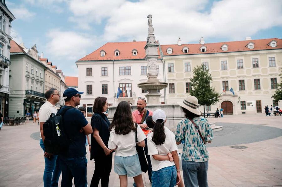 From Vienna: Bratislava City Tour with Food Options - Meeting points, bus tickets, and the one small logistics trap
