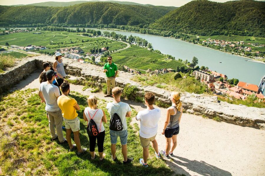 Grape Grazing: Wachau Valley Winery Biking Tour - Weißenkirchen to the Danube ferry: the scenic reset