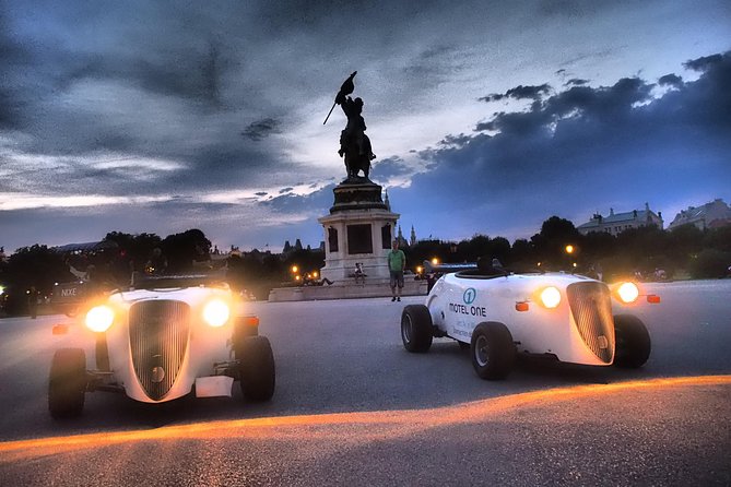 Hotrod Moonlight Tour -evening tour with PRATER ferrys wheel ride - Behind the wheel: what self-drive hot rodding feels like in Vienna