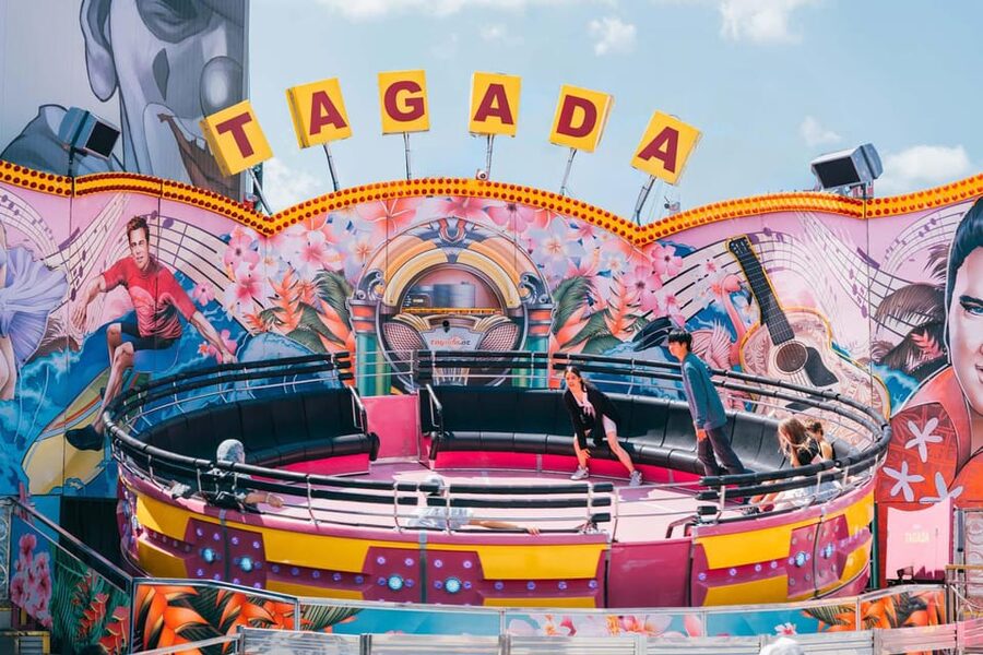 Prater Super Ticket - Tagada carousel: the late-1970s classic with disco energy