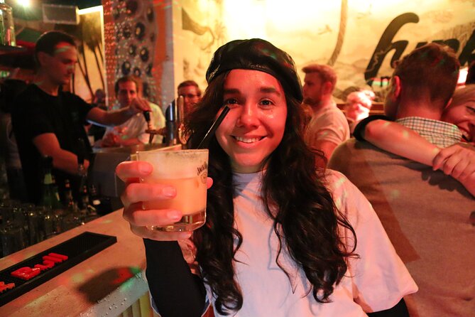 Saturday Night Pub Crawl for Professionals in Vienna, Austria - Stop 2: Daiquiri Shotothek for Glow-in-the-Dark Shots and One Free Perk
