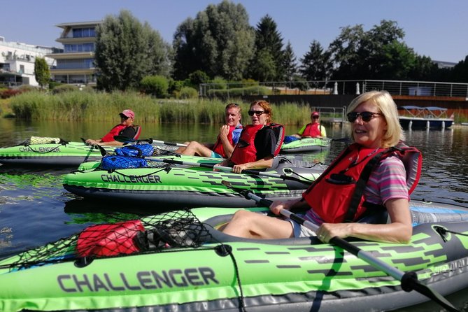 Small-Group Guided Kayak Tour of Vienna - Paddling Alte Donau’s old side arm, where swans rule