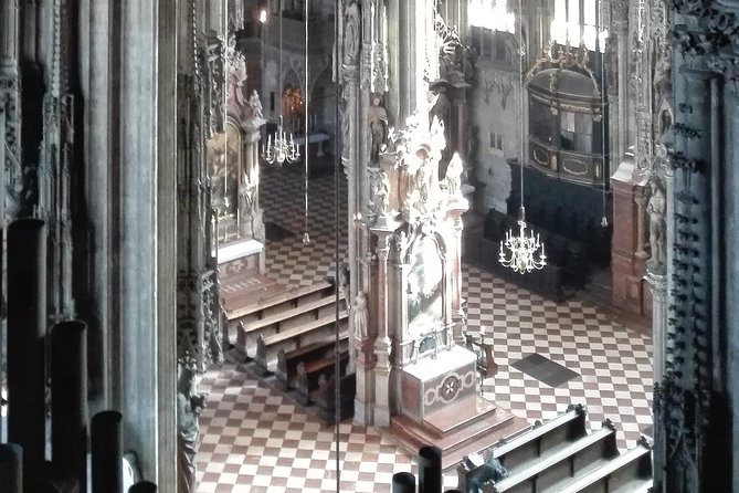 St. Stephen's cathedral - old symbol newly discovered - Inside Stephansdom: Gothic Details, Atmosphere, and Photo Reality