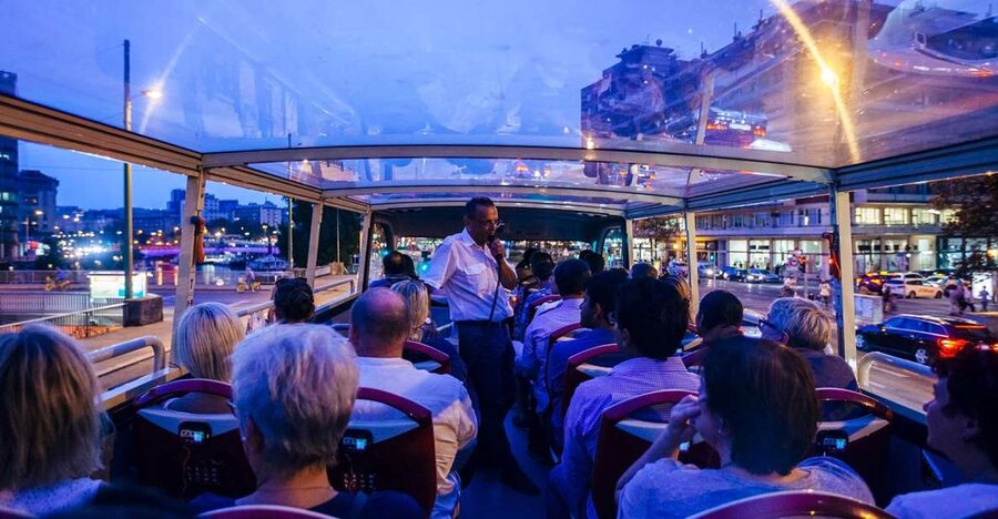 Vienna: Big Bus City Highlights Night Tour with Live Guide - Key Points If You Want the Big Picture