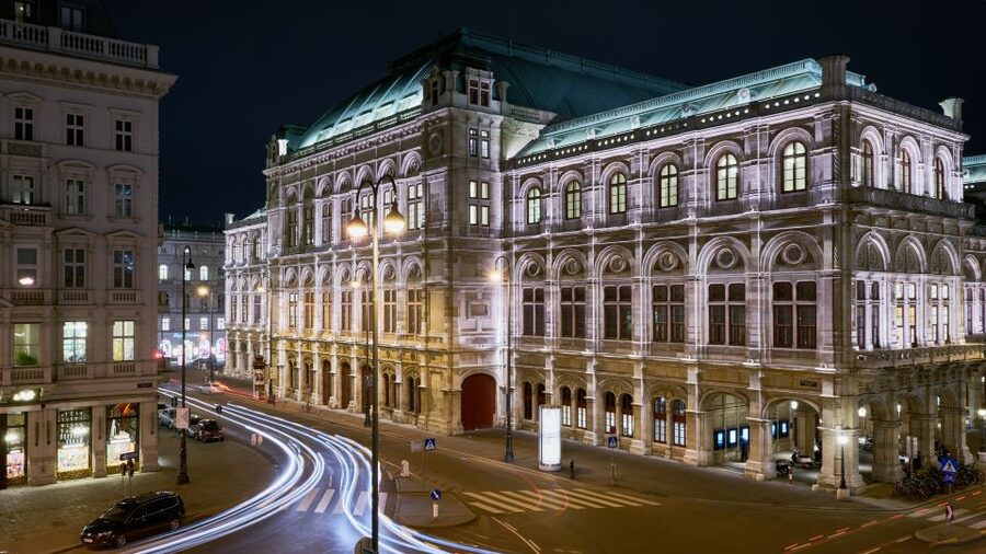 Vienna: Big Bus City Highlights Night Tour with Live Guide - Vienna Night Highlights by Bus, With Real Context From the Opera Stop