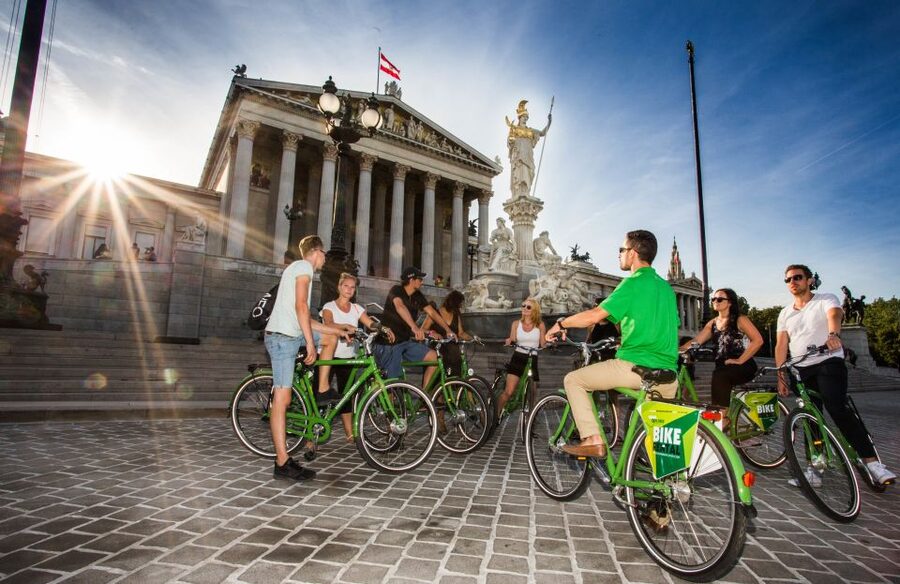 Vienna by Bike 3-Hour All-In-One City Bike Tour in English - The Ringstrasse stretch: Opera House to City Hall on a guided photo route