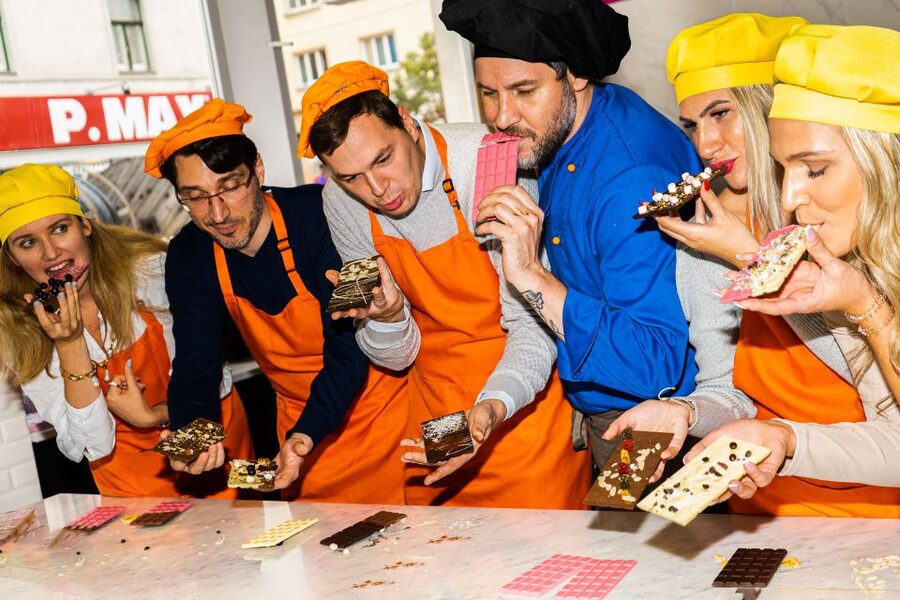Vienna: Chocolate Workshop in Chocolate Museum w/ Tasting - Making Three Chocolate Bars with Real Tempering Equipment