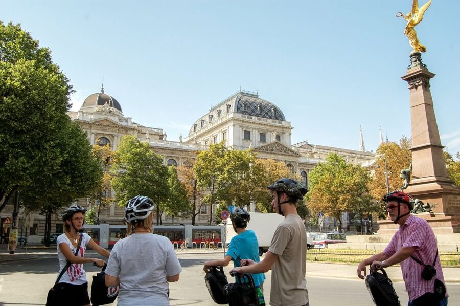 Vienna City Segway Tour - Passing Parliament and the city core: St Stephen’s and Vienna City Hall