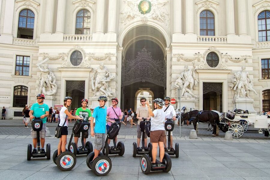 Vienna City Segway Tour - Getting rolling at Bösendorferstraße 5, with real-world training time