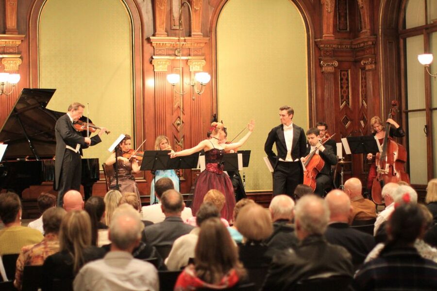 Vienna: Classical Concert at Eschenbach Palace - Eschenbach Palace: a Palladian palace that makes the music feel closer