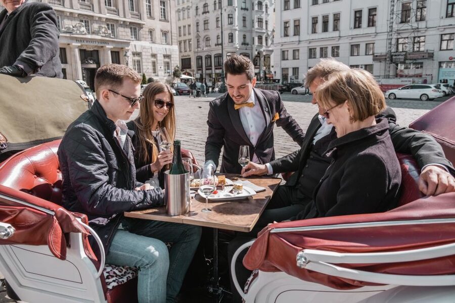 Vienna: Culinary Horse-Drawn Carriage Experience - Logistics that actually matter: meeting point, no hotel pickup, and luggage