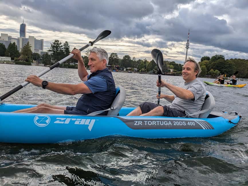 Vienna: Guided Kayaking Tour - Gänsehäufel and Danube Park vibes, local favorites by water