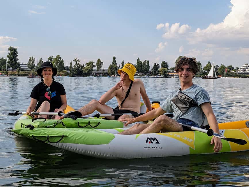 Vienna: Guided Kayaking Tour - Price of about $101, and what it buys you in a 2.5-3 hour outing