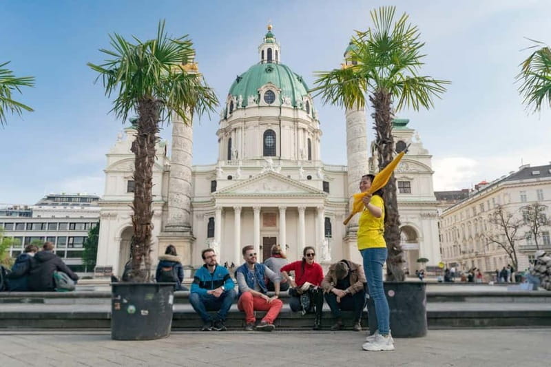 Vienna: Historical Walking Tour - Hitler and the 1900s - Finding the Yellow Prime Tours umbrella without stress