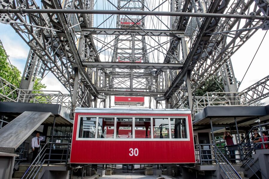 Vienna: Hop-on Hop-off, Ferris Wheel, and River Cruise - Vienna Giant Ferris Wheel: how to time Wiener Riesenrad for the best views