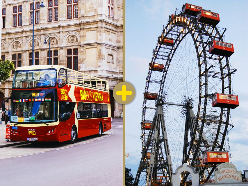 Vienna: Hop-on Hop-off, Ferris Wheel, and River Cruise - Getting on board: start points, route choice, and the bus timing that matters
