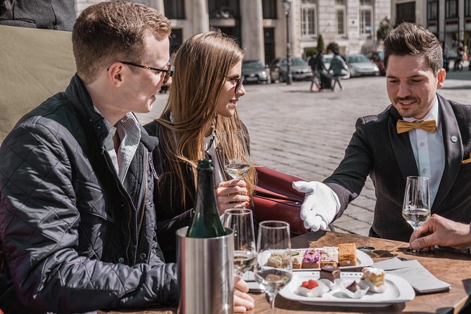 Vienna Horse-Drawn Carriage Ride with Sparkling Wine and Food - What You Actually Get: Sparkling Wine, Mini Sandwiches, Petit Fours