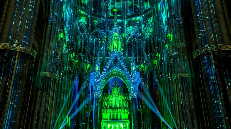 Vienna: Light of Creation Votive Church Immersive Light Show - Key points before you go