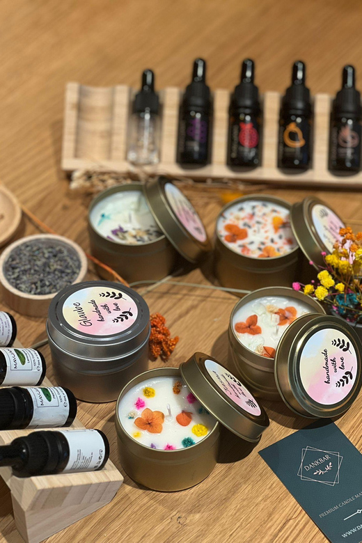 Vienna: Natural soy wax candles Workshop - FAQ