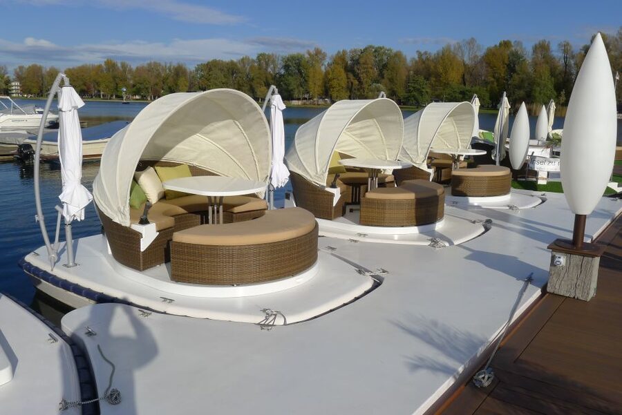 Vienna: Private Floating Island E-Boat Rental on Danube - Old Danube Water Time, Using the On-Site Map for Best Spots