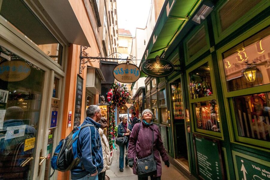Vienna: Romantic Old Town 2-Hour Discovery Tour - The Greek Quarter by the Danube arm, where fights and identities formed