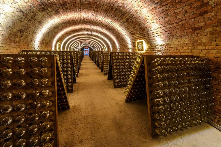 Vienna: Schlumberger Wine Cellar Guided or Self-Guided Tour - Schlumberger Kellerwelten in Vienna, a sparkling wine cellar with a real sense of place