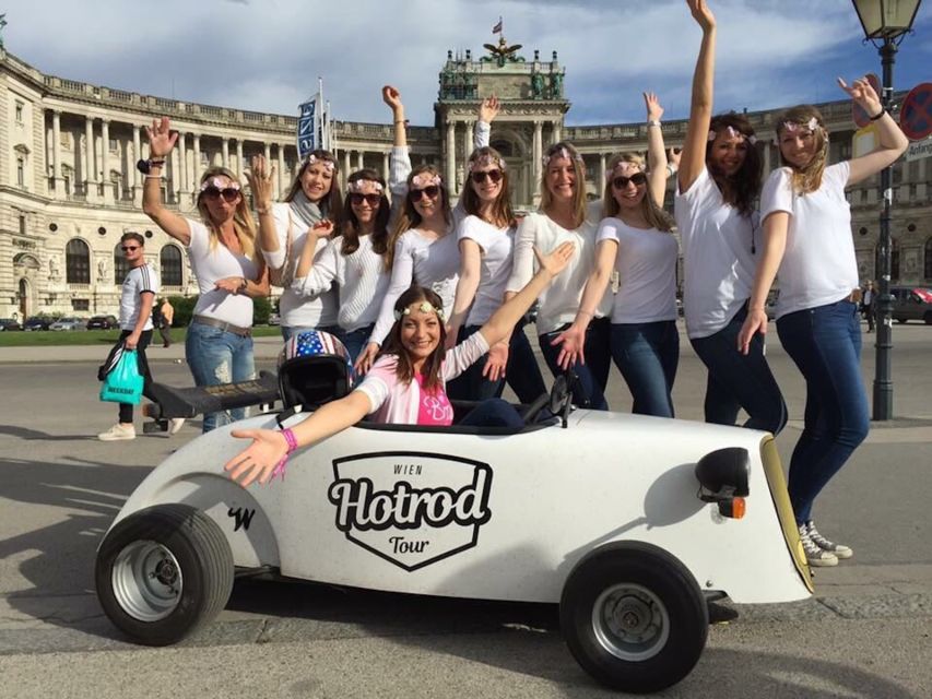 Vienna: Sightseeing Tour in Hotrod - Safety Gear, Walkie-Talkie Direction, and the Single-Seater Reality