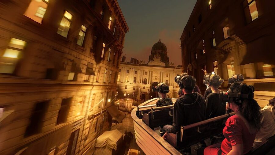 Vienna: "Sisi's Amazing Journey" Virtual Reality Experience - Underground Vienna: spooky characters without the long commitment