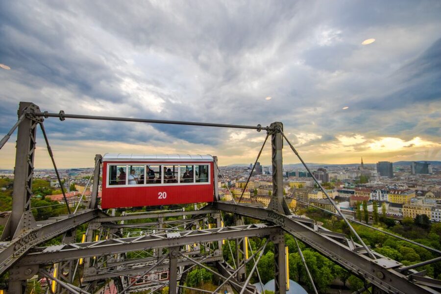 Vienna: Skip-the-cashier-desk-line Giant Ferris Wheel Ride - The Ride at Almost 65 Meters: Speed, Timing, and What 12 to 15 Minutes Feels Like