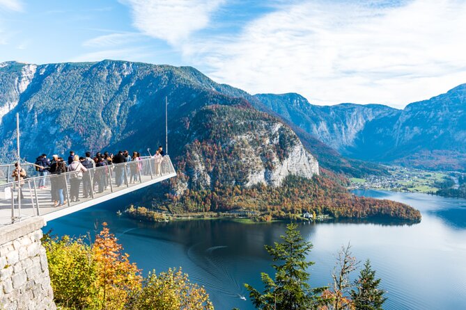 Vienna: small group tour Hallstatt with skywalk, boat, mine - Upper Austria to Gmunden: quick village views and a guided walk that sets the stage