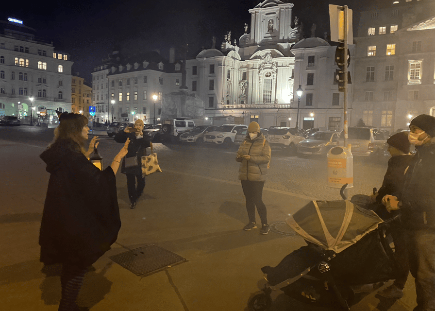 Vienna: Spooky Ghost Tour in English - Imperial palace at night and why Vienna’s legends love big backdrops