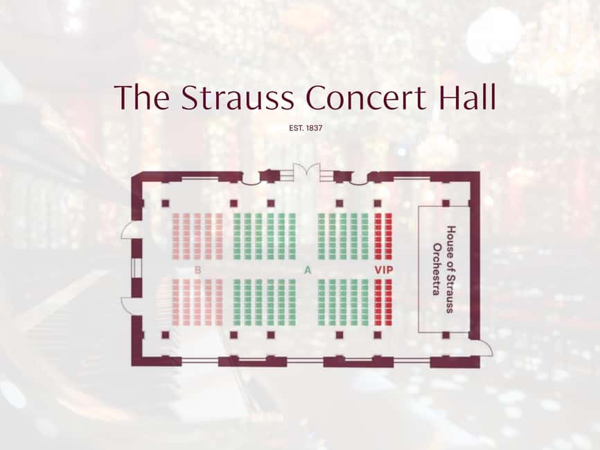 Vienna: Strauss Classical Concert with Soprano & Light Show - 20:30 to 21:30: soprano plus Strauss Capelle in the historic hall