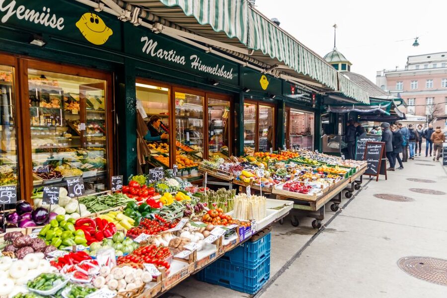 Vienna: Typical Austrian Food Tour with Coffee House Visit - Naschmarkt cheese tasting, where you learn what to buy and why